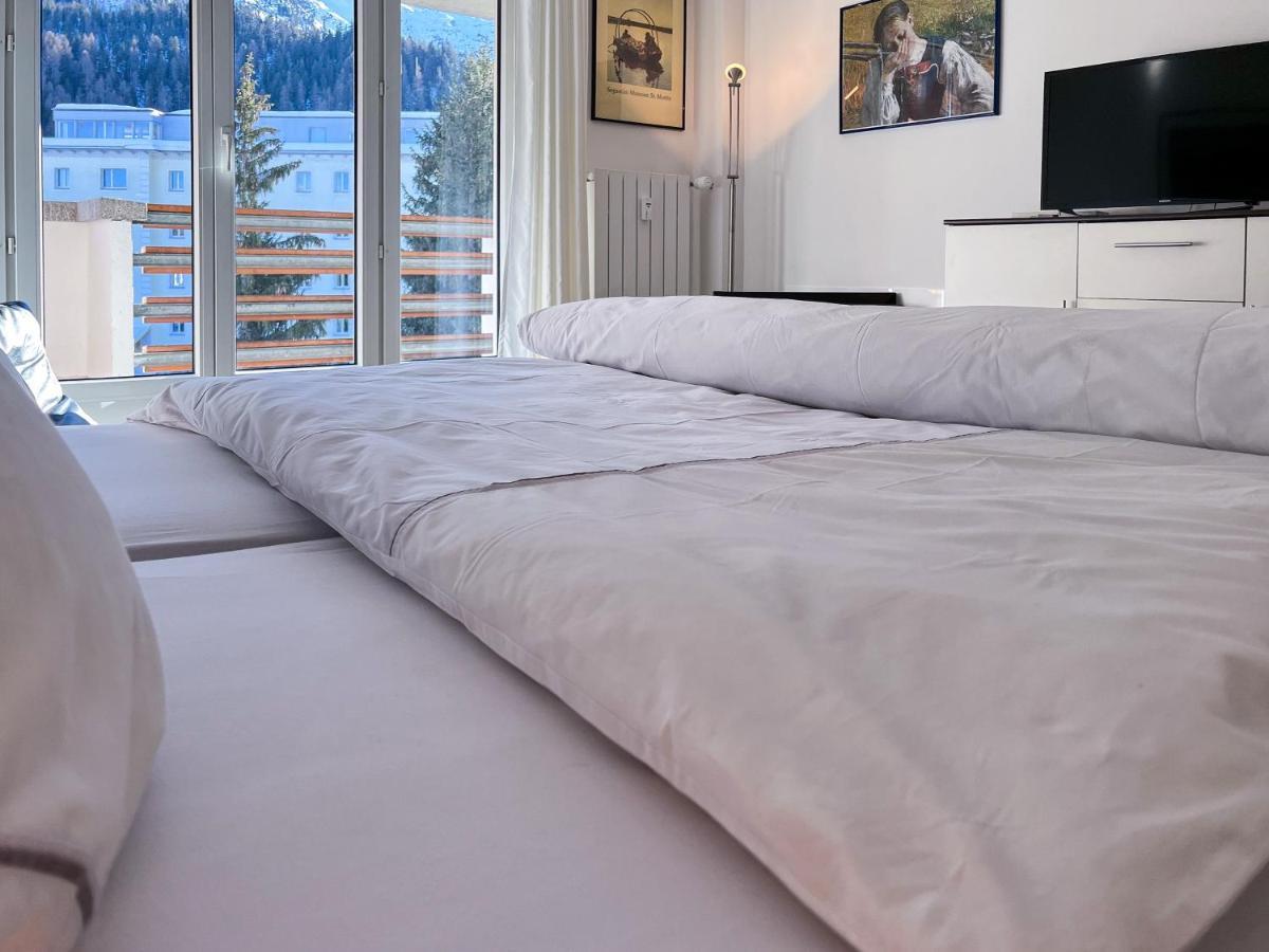 דירות סנט מוריץ Designer Kueche - Suedbalkon - Tg-Stellplatz - Wlan מראה חיצוני תמונה